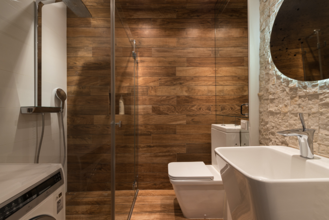 baño pequeño moderno funcional